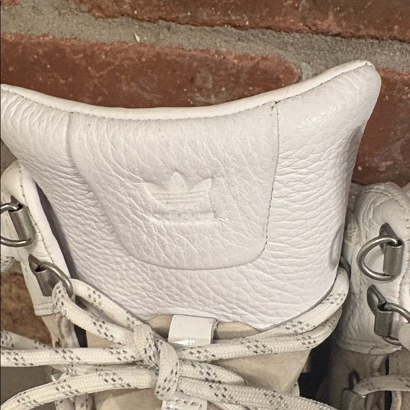 adidas White and Tan Ankle Boots - Picture 5 of 9